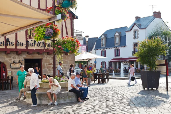 Plaats donatien lepre, le croisic town, Frankrijk — Stockfoto