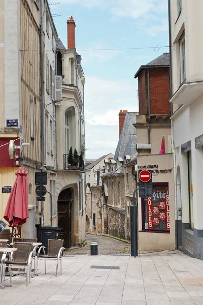Square Place du Pilori in Anges, France — Stock Photo, Image