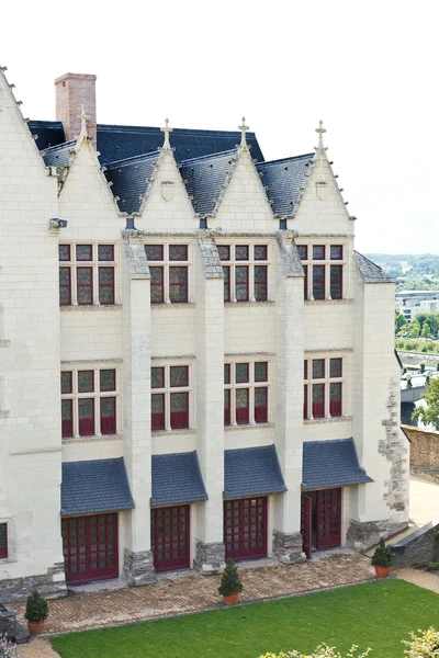 Palazzo nel castello di Angers, Francia . — Foto Stock