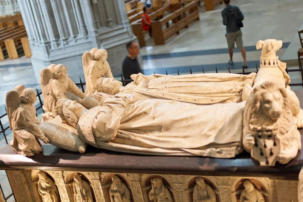 Tomb of Francis II, Duke of Brittany, Nantes — Stock Photo, Image