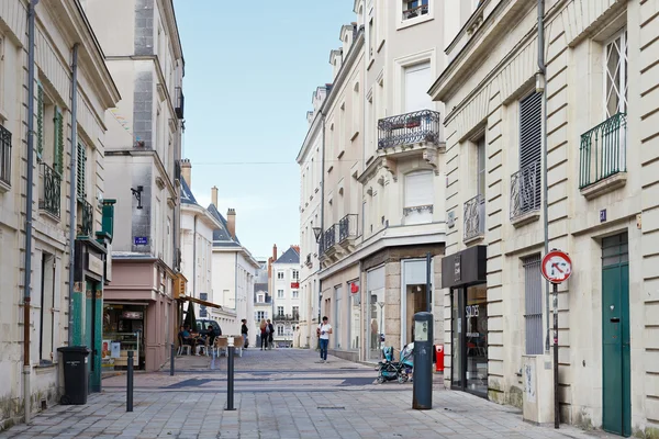 Rue saint martin ulici v anges, Francie — Stock fotografie