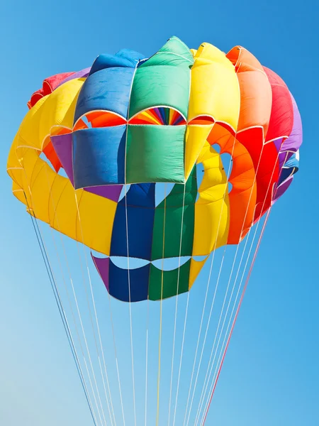 Canopy of parachute for parakiting — Stock Photo, Image