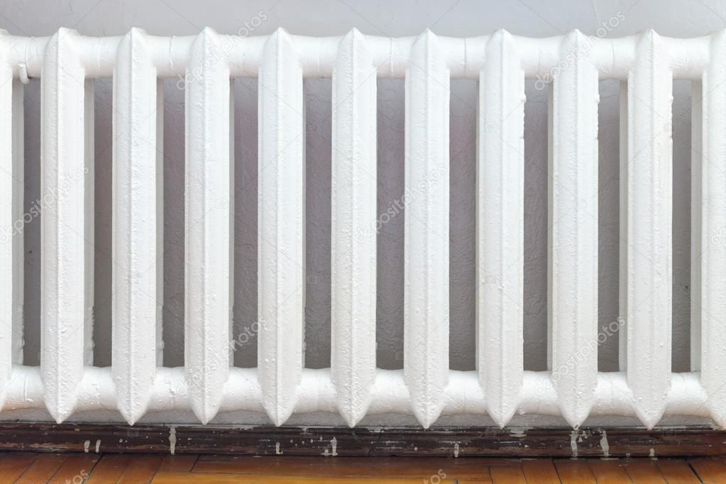 cast-iron radiator of water heating