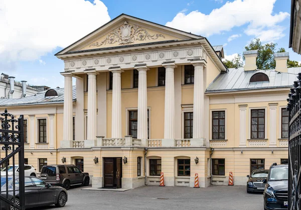 Moscow Russia August 2021 View Saymonova Estate House Decembrist Mitkov — Stock Photo, Image