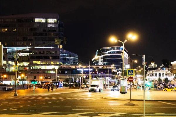 Moskau Russland August 2021 Blick Auf Den Trubnaya Platz Vom — Stockfoto