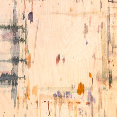 kare arkaplan - sanatsal ahşap çizim tahtasının lekeli yüzeyi