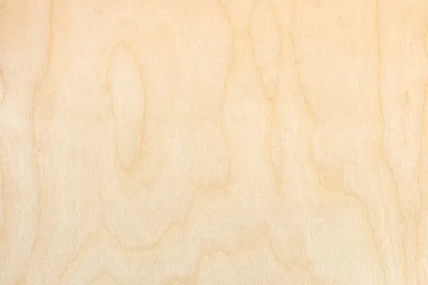 きれいな完成した白樺合板シートの自然な木製の表面 — ストック写真