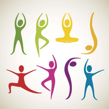 Yoga ve dans pozisyonlar