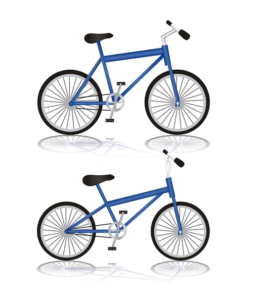 Ilustración bicicleta — Vector de stock