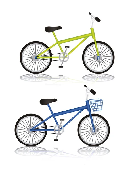 Illustration of bike — Stock Vector