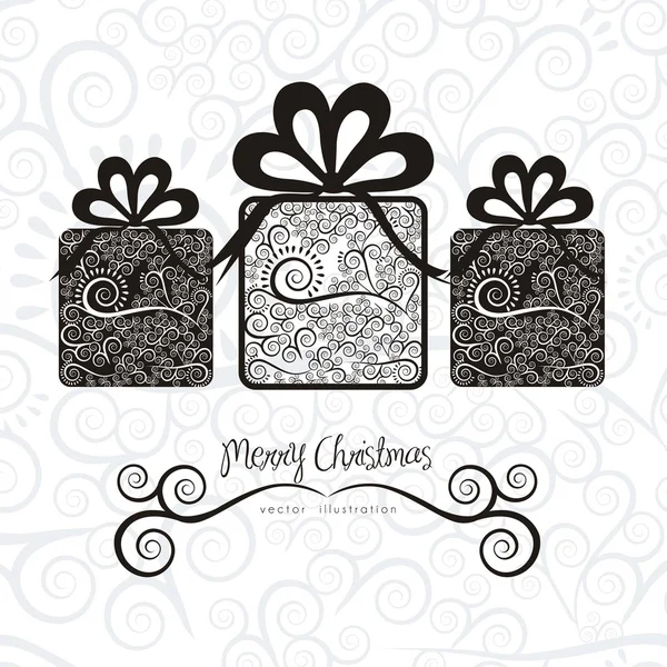 Christmas gifts — Stock Vector