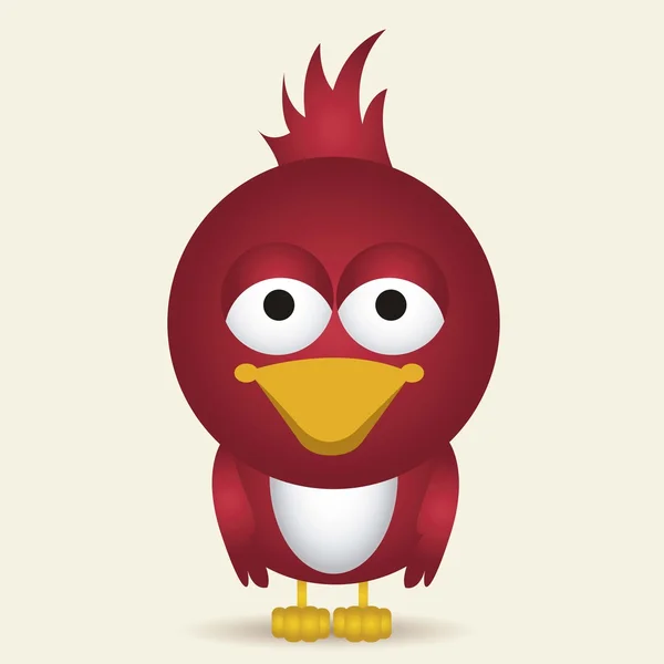 Illustration of cute bird Royalty Free Stock Illustrations