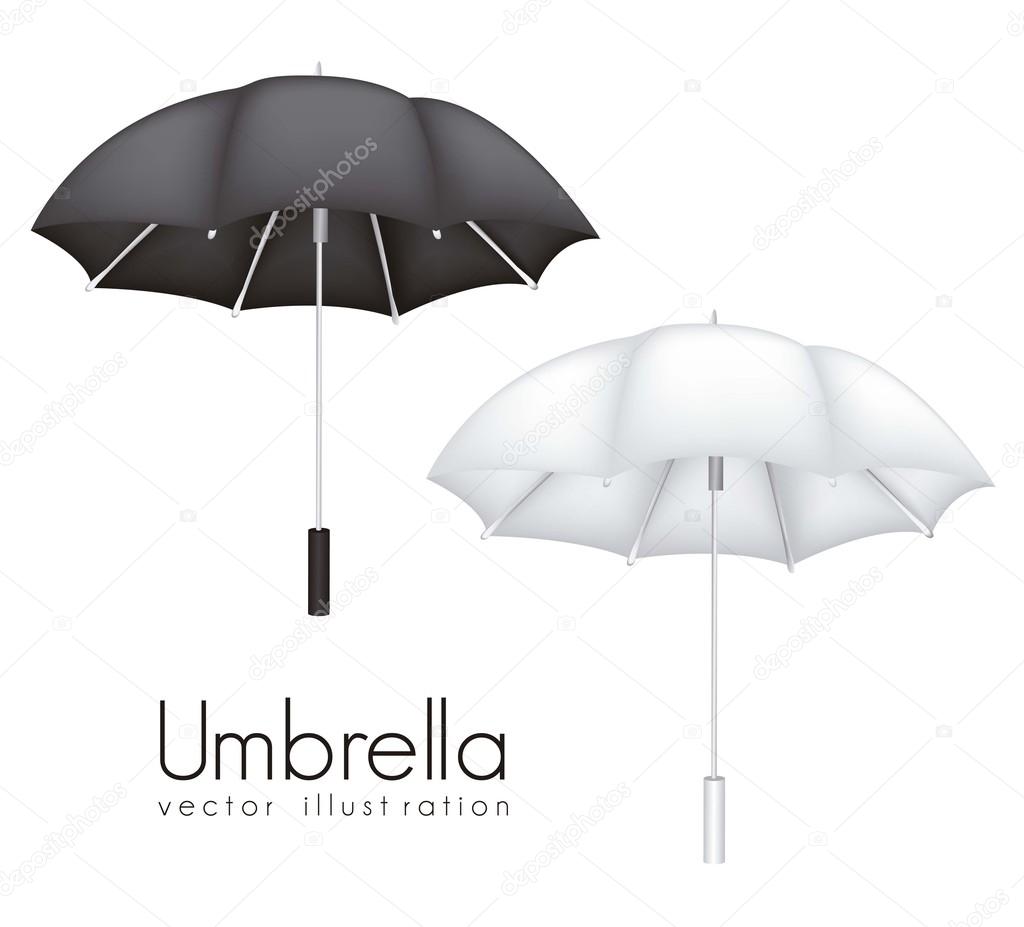 Black and white umbrellas Stock Vector Image by ©grgroupstock 13441077