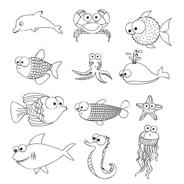 Balık çizimleri