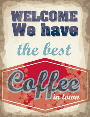 resimde VINTAGE poster sanat