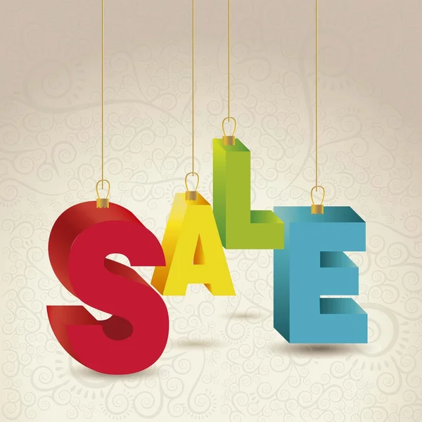 Illustration of sale — Stock Vector