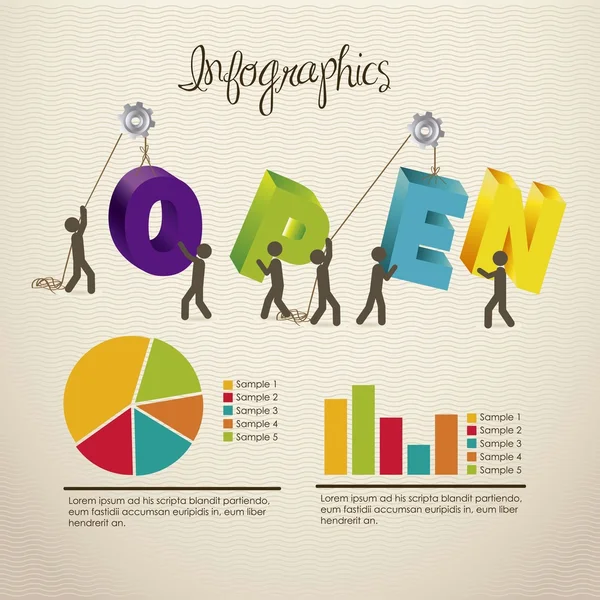 Infografías — Vector de stock