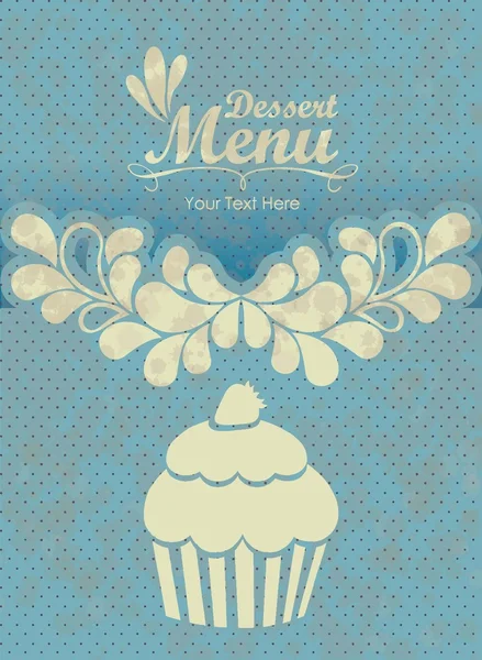 Menu retro — Stockvector