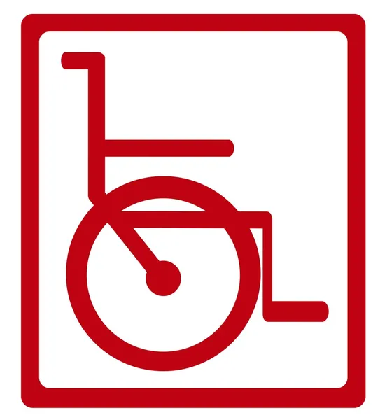 Wheelchair — Stock Vector