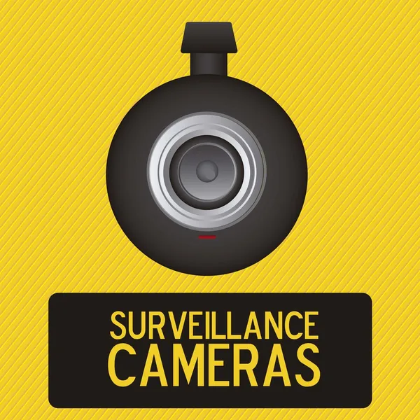 Caméra de sécurité — Image vectorielle