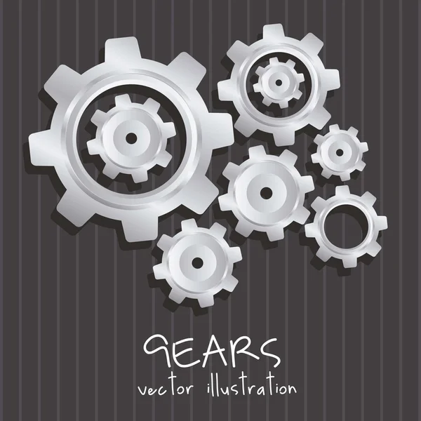 Gears ілюстрація — стоковий вектор