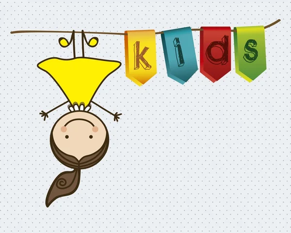 Ikonen für Kinder — Stockvektor