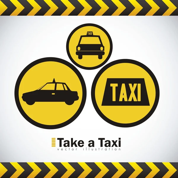 Taxi icon — Stock Vector