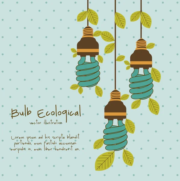 Economisirea energiei — Vector de stoc