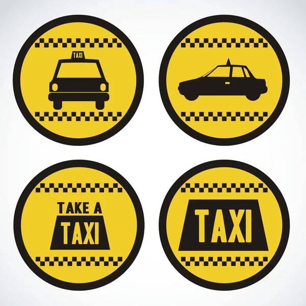 Taxi icon — Stock Vector