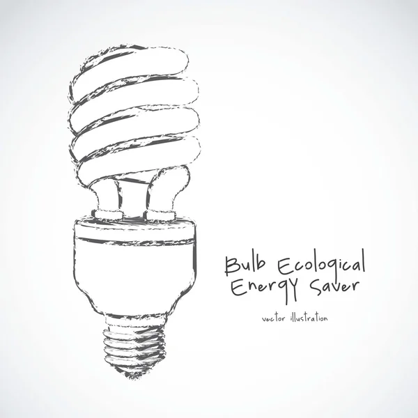 Energiebesparing — Stockvector