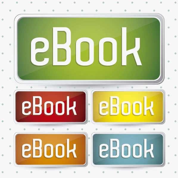 Descargar ebook — Vector de stock