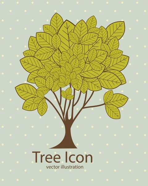 Iconos de árboles — Archivo Imágenes Vectoriales