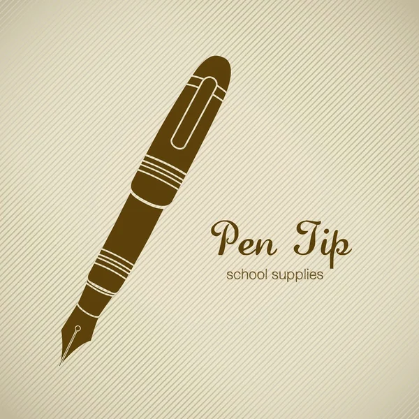 Εικονίδιο πένας — Διανυσματικό Αρχείο
