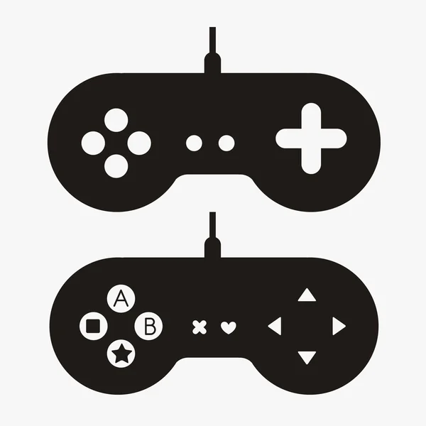 Videogames icons — Stock Vector