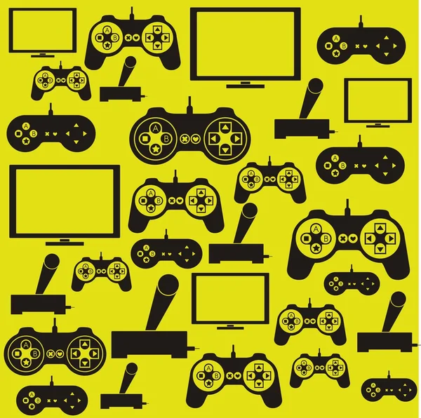Iconos de videojuegos — Vector de stock