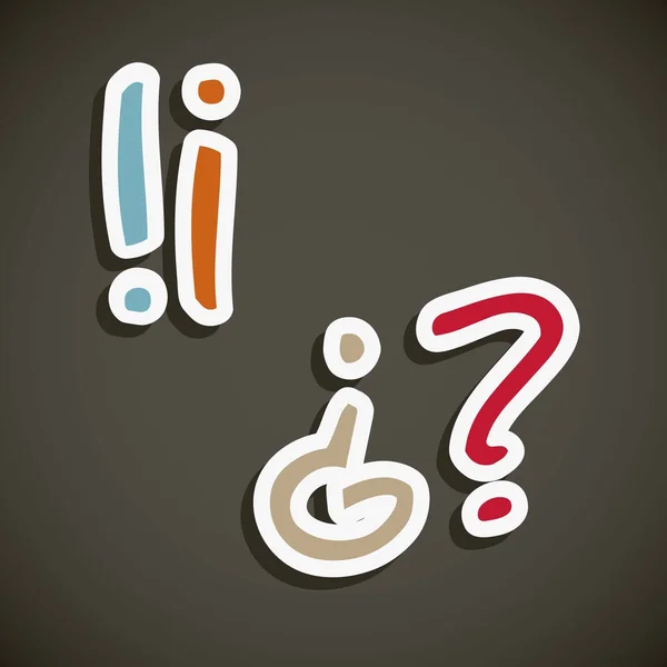 Question Icons — Stock Vector