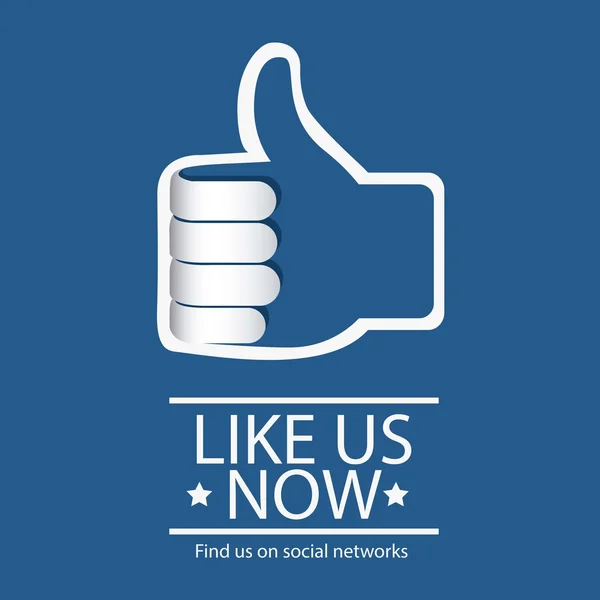 Redes Sociales — Vector de stock