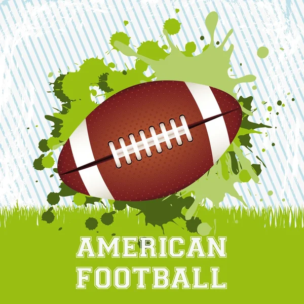 American football — Stock Vector