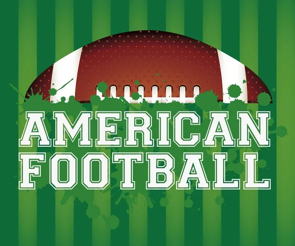 American football — Stock Vector