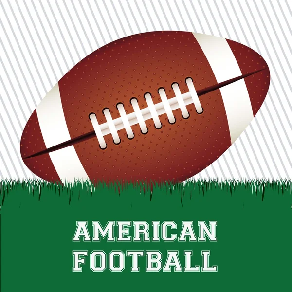 Americký fotbal — Stockový vektor