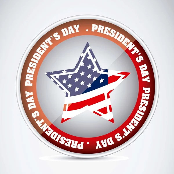 President's Day in USA — Stock Vector