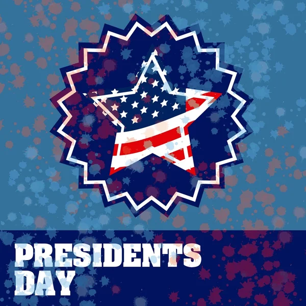 Ημέρα του Προέδρου στις ΗΠΑ — Διανυσματικό Αρχείο