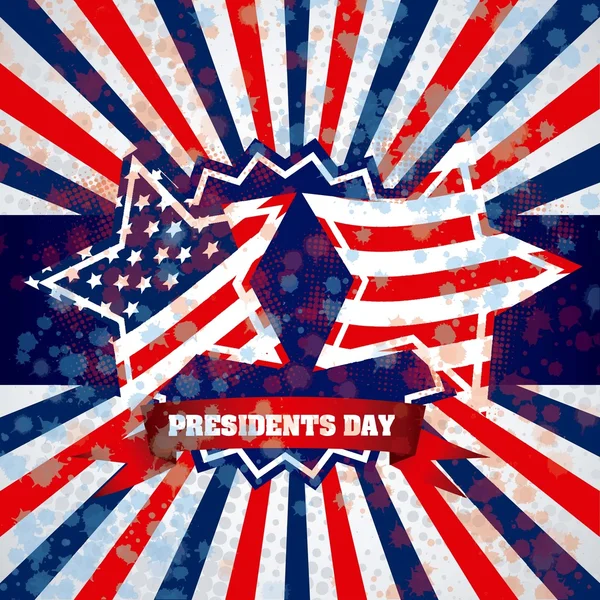 President's Day in USA — Stock Vector