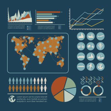 Turizm infographics