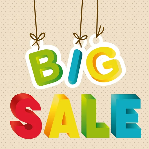 Big Sale — Stock Vector