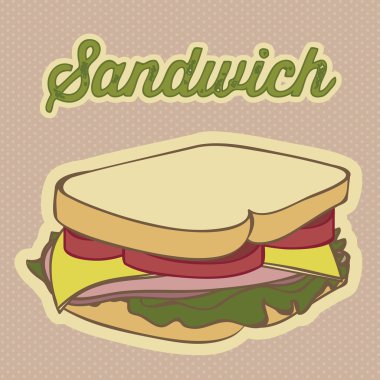 Vintage sandviç