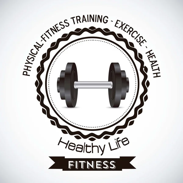 Fitness Pictogrammen — Stockvector