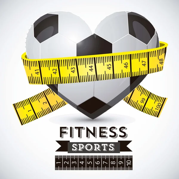 Icônes de fitness — Image vectorielle