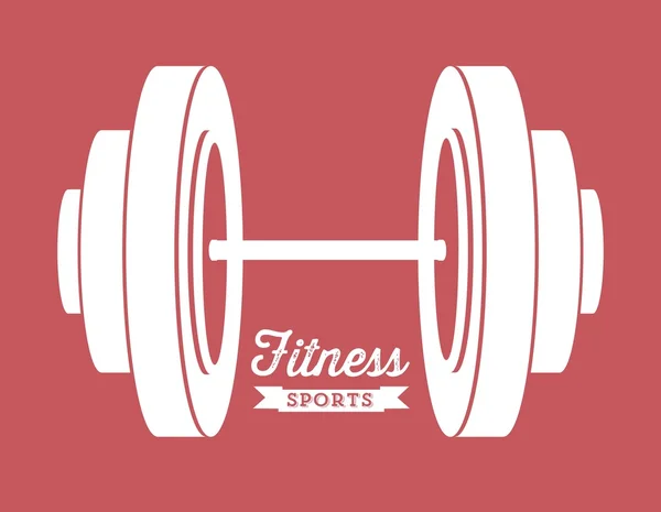 Fitness-Ikonen — Stockvektor