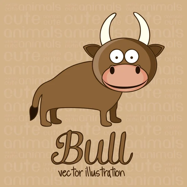 Animale drăguțe — Vector de stoc